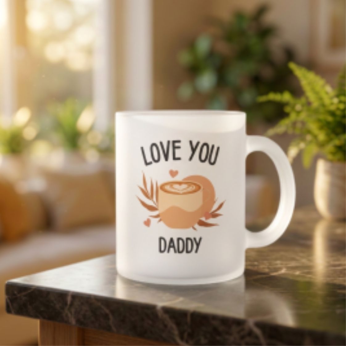 Personalised Frosted Mug